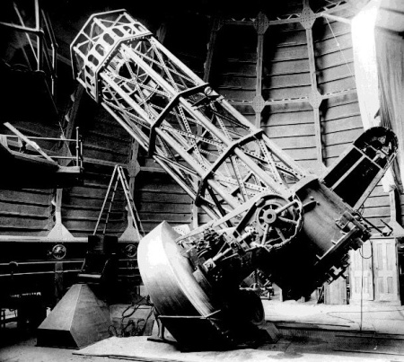 The 60-inch telescope as it appeared when my grandfather was born.